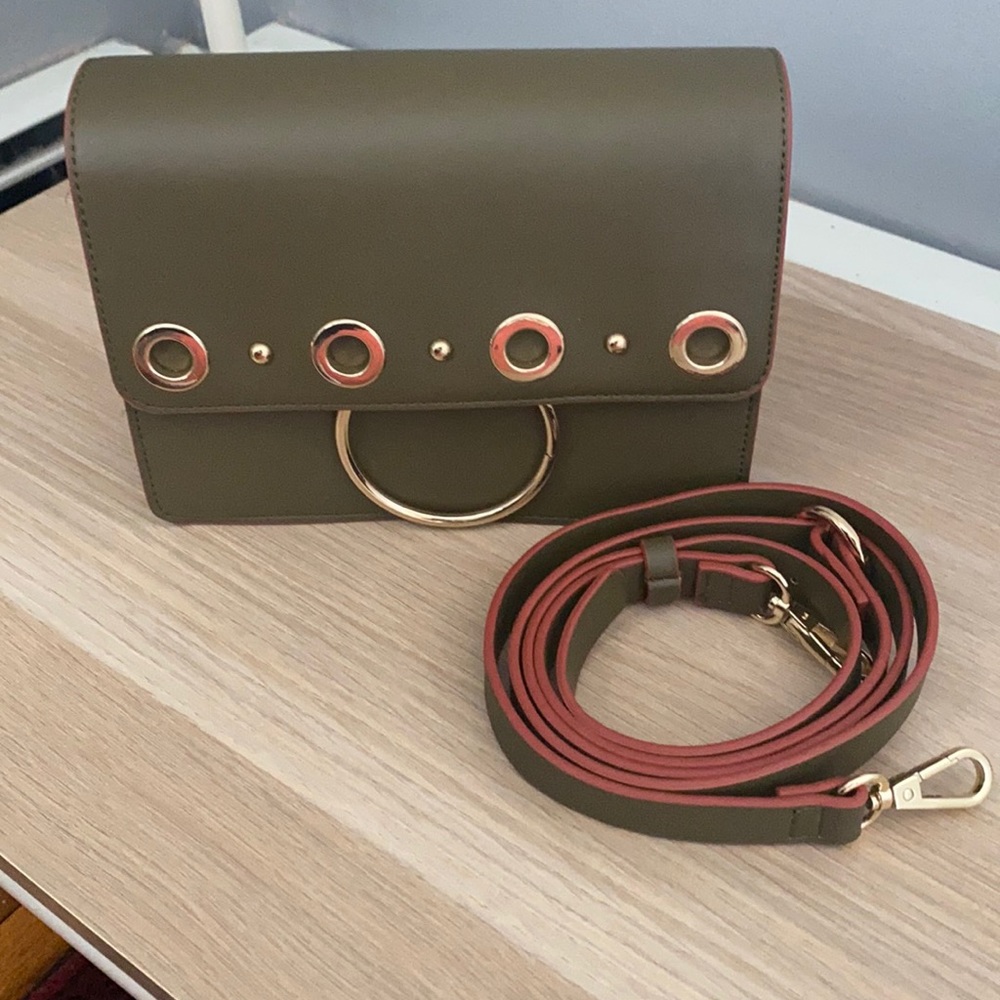 Army Green Cross Body